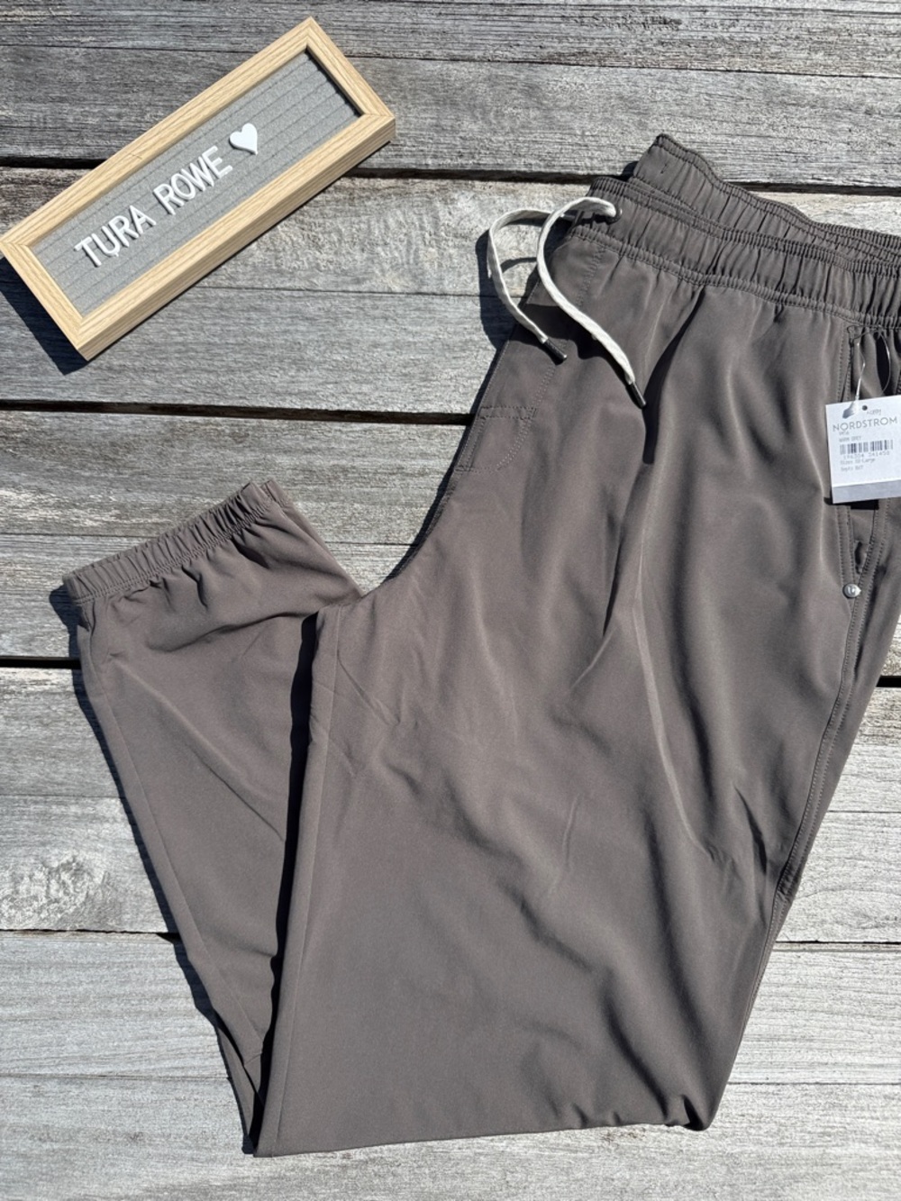 VUORI kore joggers mens‎ grey xxl nwt